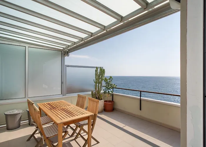 Апартаменты Sea Side Sanremo Vista Mare Оспедалетти